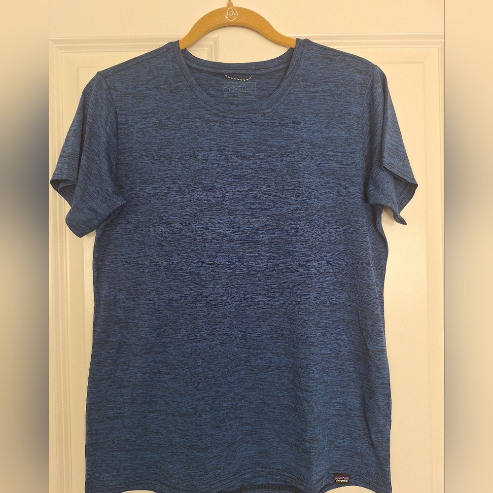 Patagonia Women's Heathered Navy Tee